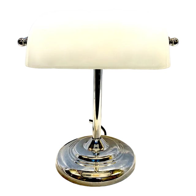 Vintage Table Lamp with Movable Glass, Italy, 1960s For Sale
