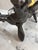 Early 20th Century Early 20th Century A Pair of San Pettrini Cast Iron Chandeliers in Oil Rubbed Bronze Finish. For Sale - Image 5 of 12