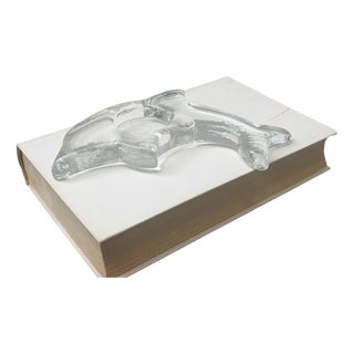 Candleholder in Glass from Glasi Hergiswil, Switzerland, 1960s-1970s For Sale