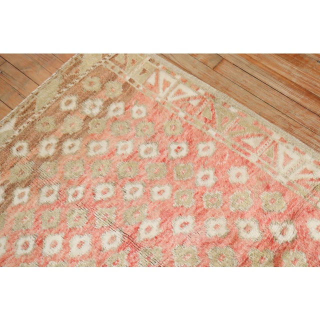 Textile Early 20th Century Angora Wool Anatolian Rug - 3'8" x 5'8" For Sale - Image 7 of 8