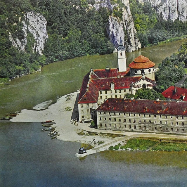 Vintage Photo Wall Chart of the Danubian Breach For Sale - Image 4 of 6