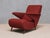 Dedar Wool and Walnut Reclining Armchair from Angelo Banfi, Italy, 1944 For Sale - Image 10 of 18