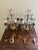 Antique French Dore Bronze & Crystal Girandole Candelabra Lamps - a Pair For Sale - Image 12 of 13