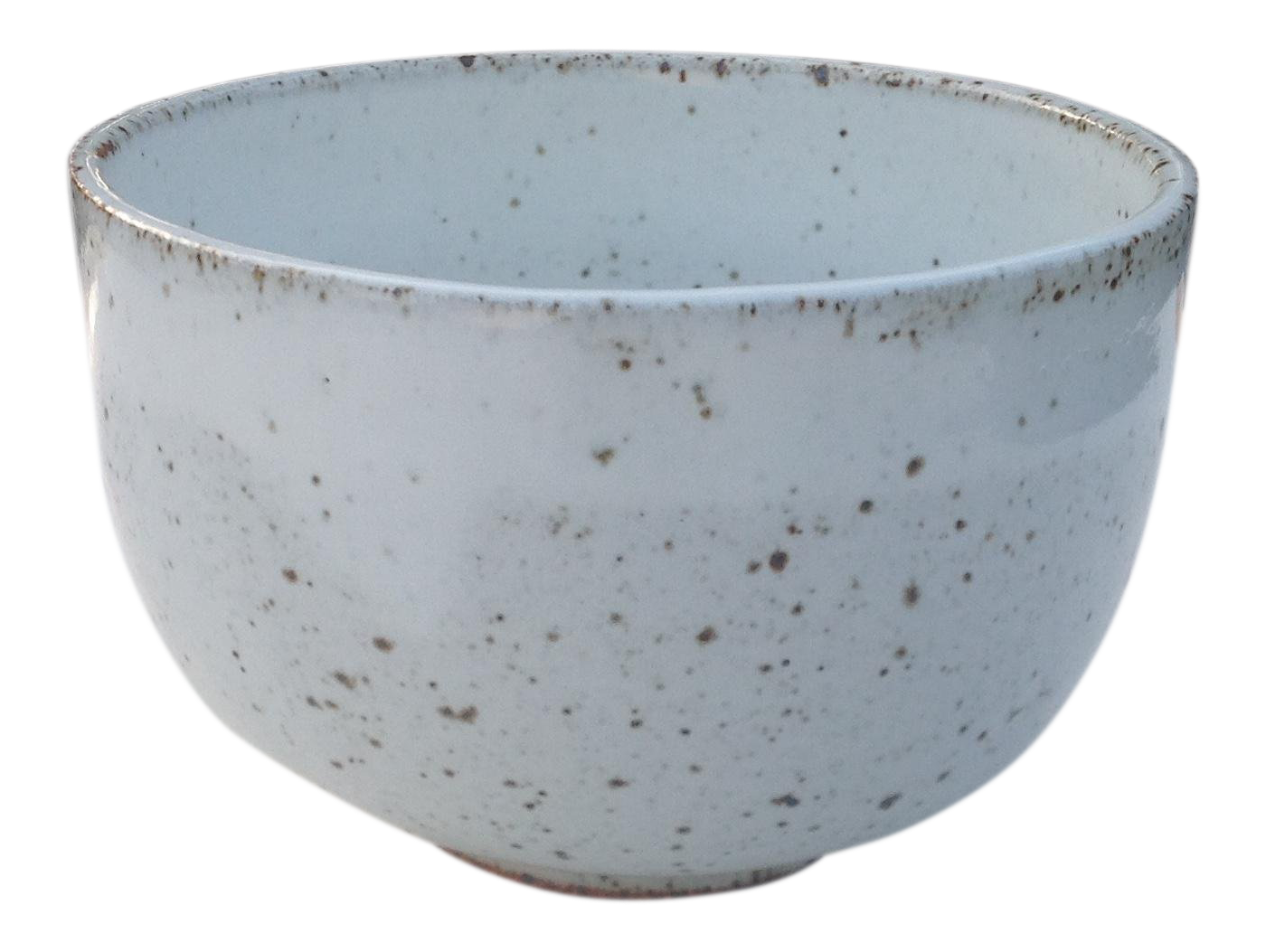 White Ramen Bowl Modern Stoneware