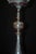 English Art Deco Silver-Plated and Opaline Glass Table Lamp, 1920 For Sale - Image 13 of 15