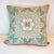 Vintage Coastal Mediterranean Decorative Pillow With Feather Down Insert. For Sale - Image 4 of 10