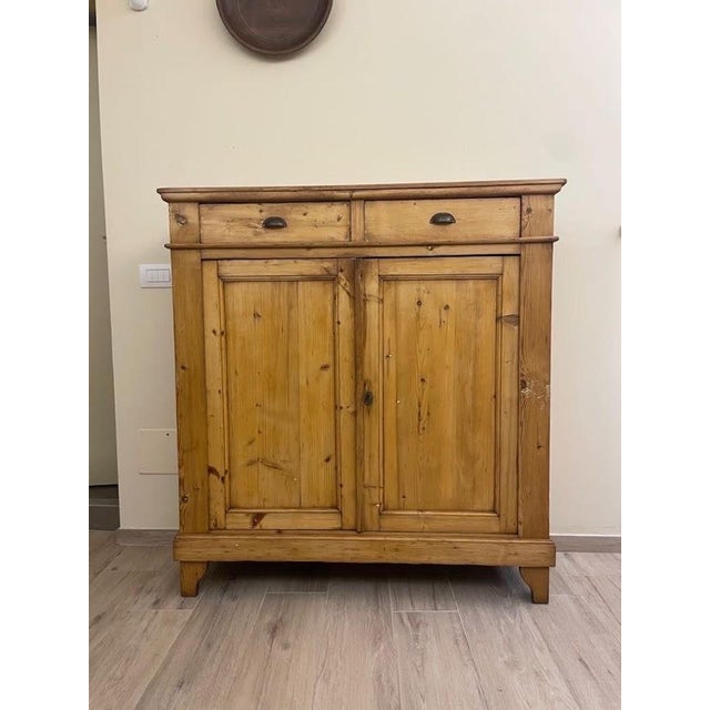 Antique Late 19th Century Wooden Sideboard, Italy, 1890s For Sale - Image 11 of 14