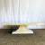 Postmodern Faux Travertine and Cream Laminate Sculpted Coffee Table For Sale - Image 4 of 10