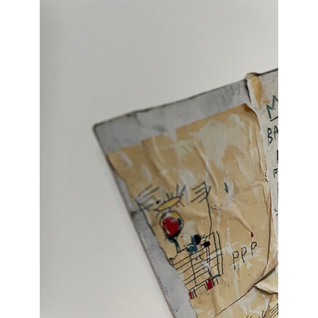 Jean Michel Basquiat Jean Michel Basquiat (1960-1988), Piscine Versus the Best Hotels, 1982, Copyright Estate of Jean-Michel Basquiat Licensed Reproduction For Sale - Image 4 of 13