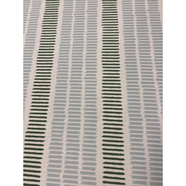 Thibaut's Topsail Stripe Indoor / Outdoor Fabric - 2 Yard Piece For Sale