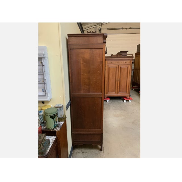 Antique Art Nouveau Wardrobe, 1910 For Sale - Image 4 of 10