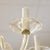 Mid-Century Modern Champagne Colored Six-Light Murano Chandelier For Sale - Image 3 of 13