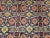 Vintage Persian Tabriz Afshan Rug, Handwoven Geometric Caucasian Pattern, Navy & Ivory, 7’ X 10’ For Sale - Image 10 of 12