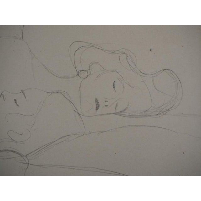 Gustav Klimt, The Embrace, 1919, Lithograph For Sale - Image 7 of 9