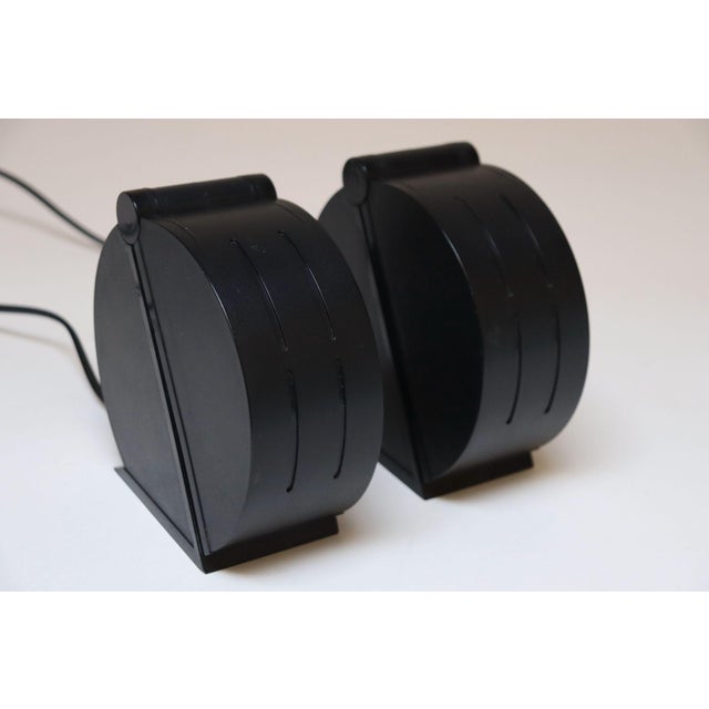 1980s Italian Postmodern Foldable "Disco" Table Lamps by Mario Bertorelle - a Pair For Sale - Image 14 of 15