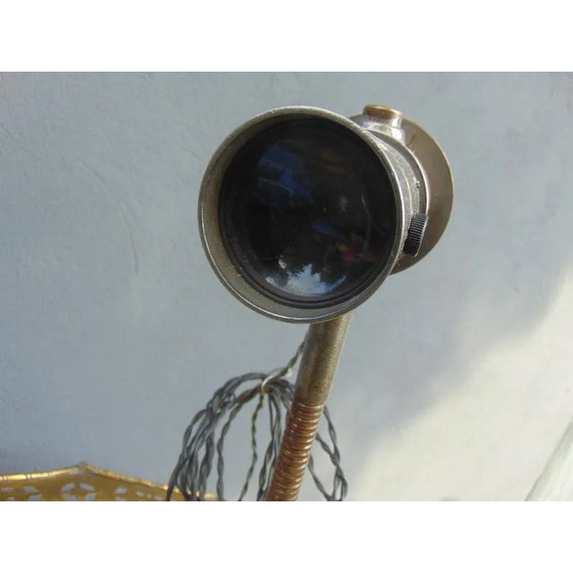 Art Nouveau Lamp for a Watchmaker and a Goldsmith from Carl Zeiss For Sale - Image 6 of 11