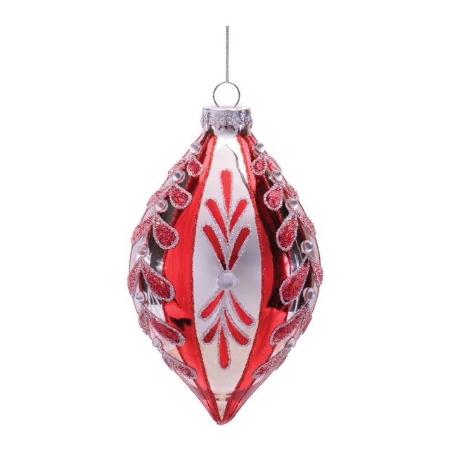 Glass Ornament Set of 6 For Sale In Chicago - Image 6 of 7