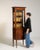 Brown 19th Century France Edwardian Brown Wood Display Cabinet For Sale - Image 8 of 11