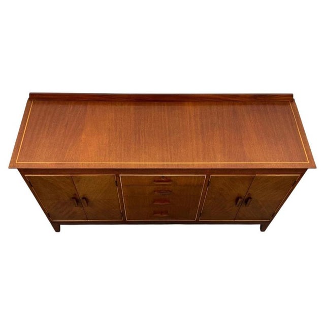 2000 - 2009 Mid-20th Century English Teak Sideboard For Sale - Image 5 of 14