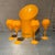 Veuve Clicquot Orange Champagne Ice Bucket With Four Glasses Set For Sale - Image 13 of 13