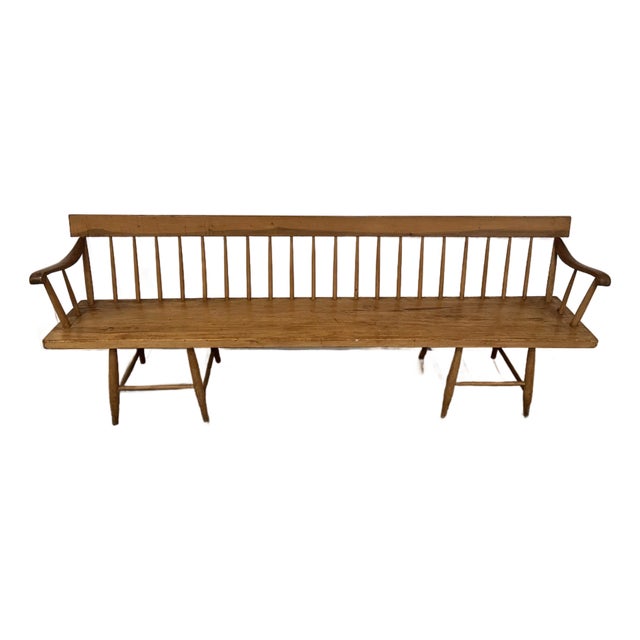 Mid 20th Century New England Deacon’s Bench For Sale
