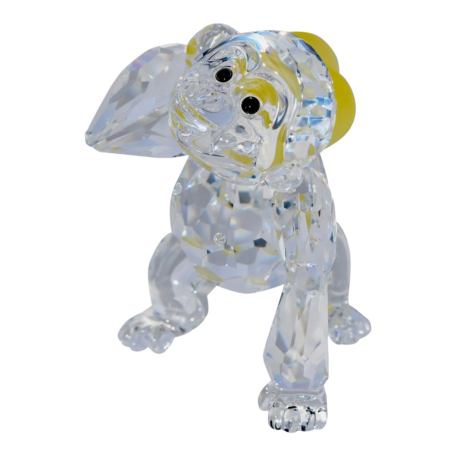 Swarovski Crystal Rare Encounters Young Gorilla With Bananas