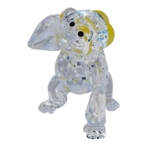 Swarovski Crystal Rare Encounters Young Gorilla With Bananas Figurine