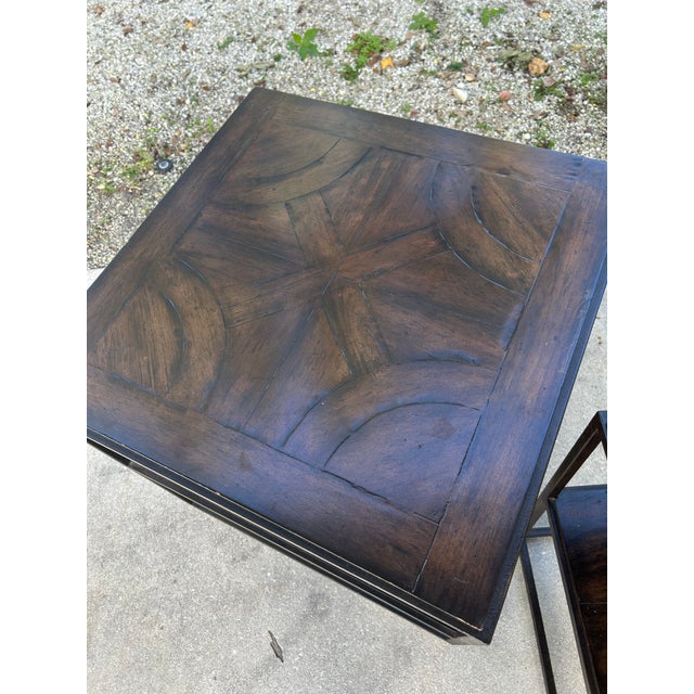 Contemporary Bernhardt Cubic Side Tables - Pair For Sale - Image 3 of 5