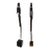 Vintage African Ebony 24" Sculptures Tall and Heavy - a Pair For Sale