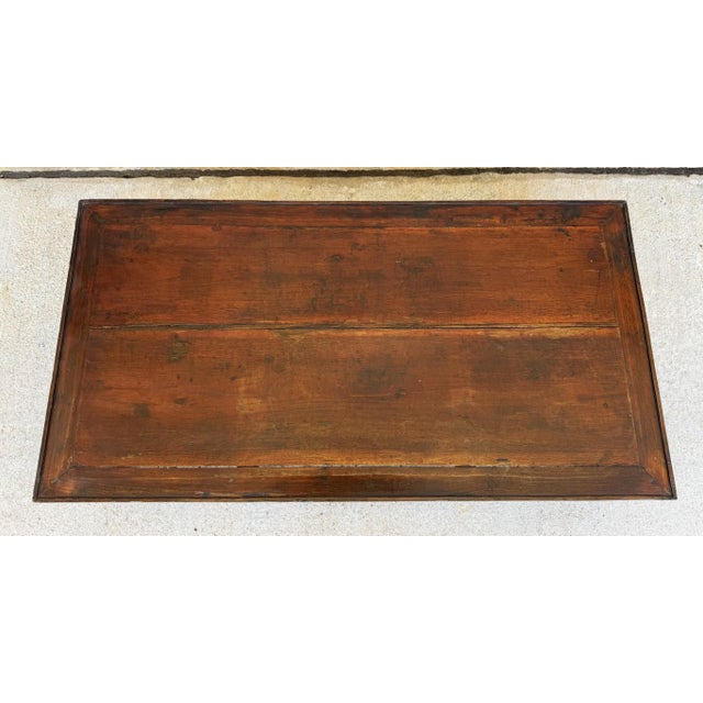 Antique Low Profile Chinese Coffee Table For Sale In Raleigh - Image 6 of 9