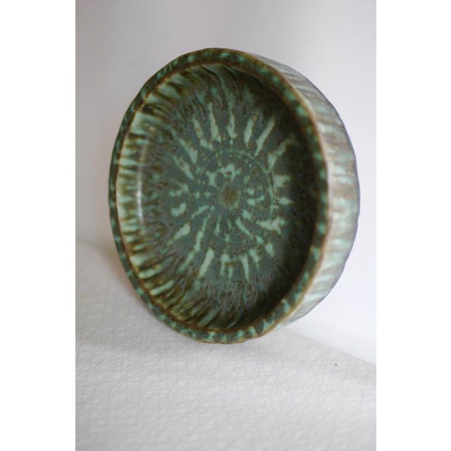 Rörstrand Scandinavian Art Pottery Birka Bowls by Gunnar Nylund from Rörstrand, Sweden, 1960s, Set of 2 For Sale - Image 4 of 15