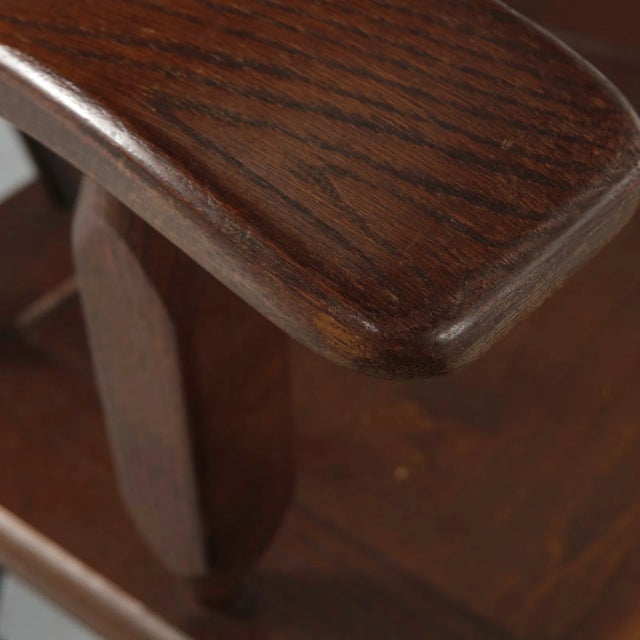 1950s Modernist Windsor Armchairs in the Style of Herman De Vries - Pair For Sale - Image 12 of 17