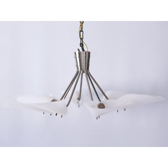 7-Armed Pendant Lamp, Germany, 1950s For Sale - Image 12 of 18