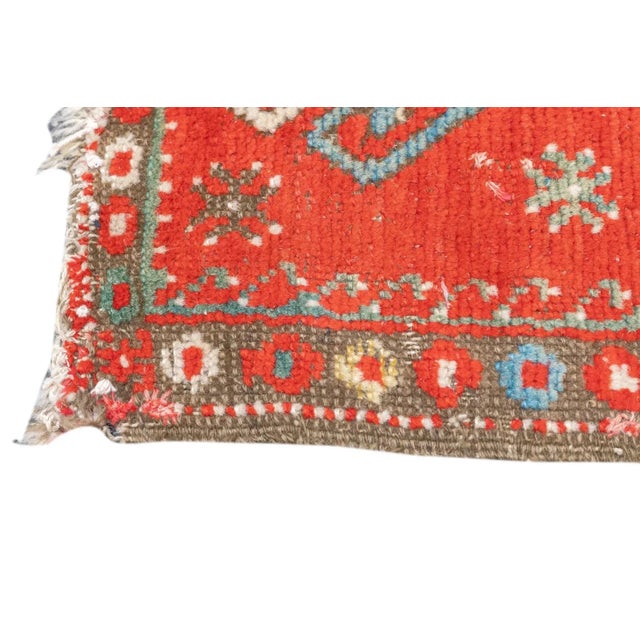 Antique Konya (One of Pair) Rug 1'6'' X 2'11'' For Sale - Image 12 of 12