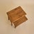 Pair of Dutch Brutalist Oak Nesting Tables, 1960s For Sale - Image 9 of 13