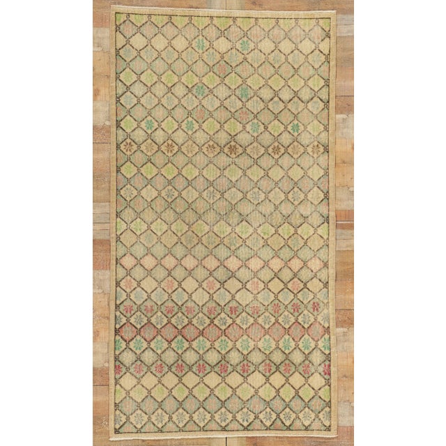 Vintage Turkish Sivas Rug - 04'00 x 07'07 For Sale - Image 9 of 10