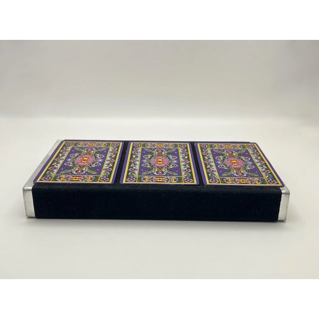 Paper 1950’s Persian Rug Inspired Playing Cards For Sale - Image 7 of 8