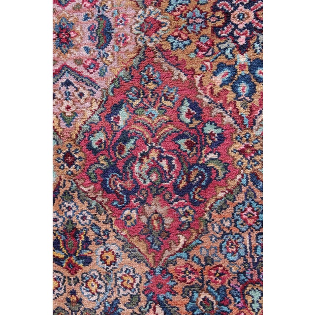 Karastan Multi Color Wool Runner Rug For Sale - Image 10 of 12