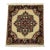 Sarouk Rug 1’6” X 1’9” Ivory Wool Vintage Traditional Hand-Knotted Carpet For Sale