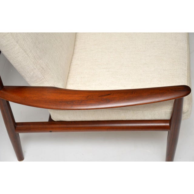 Vintage Danish Sofas by Grete Jalk for France and Son, 1960, Set of 2 For Sale - Image 10 of 12