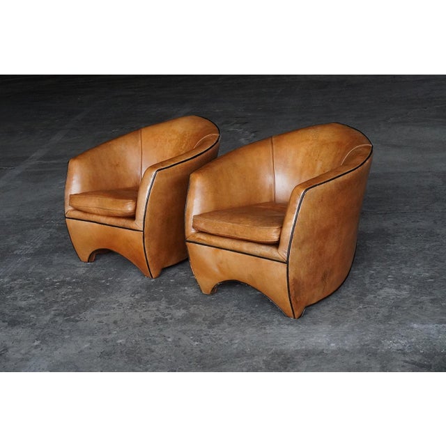 Vintage Lounge Chairs by Bart Van Bekhoven for Artistiek, 1990s, Set of 2, in Good conditions. Designed 1990 to 1999 I...
