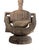 Late 20th Century Italian Style Carved Wood Lamps With Swag Decoration in Distressed Finish - A Pair For Sale In Dallas - Image 6 of 9