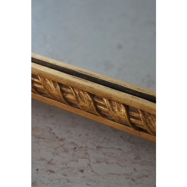 Gold Friedman Brothers Large Louis XV Gold Gilt Wall Mirror For Sale - Image 8 of 13