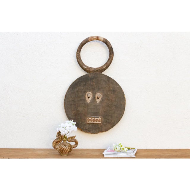 Vintage African Ceremonial Goli Mask For Sale - Image 9 of 9