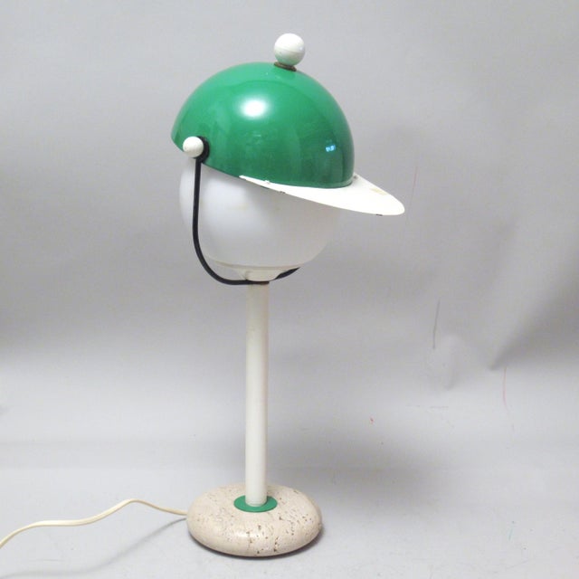 Vintage Italian Cap Lamp, 1960s For Sale - Image 14 of 14
