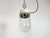 White Vintage White Porcelain Pendant Light, 1970s For Sale - Image 8 of 13