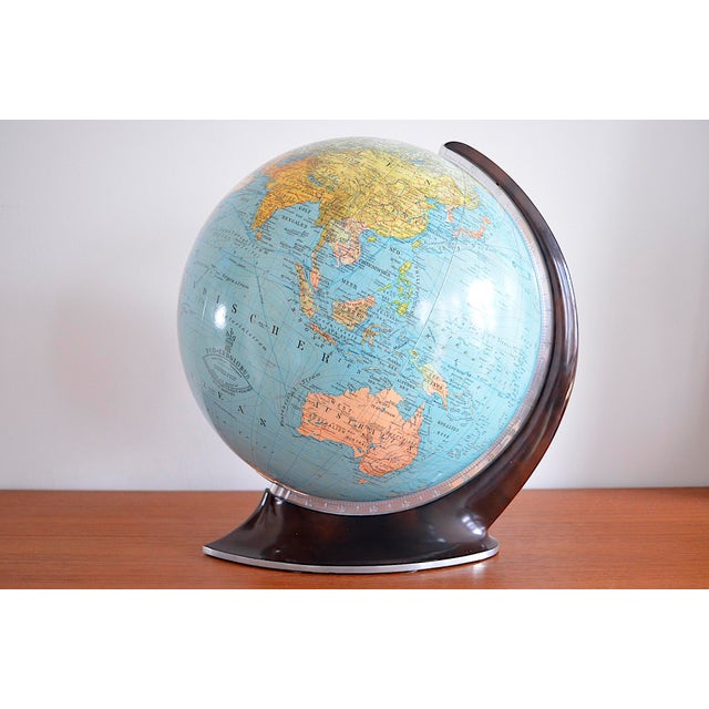 Streamline Globe from C.A. Kochs Publishing House, 1960s For Sale - Image 14 of 18