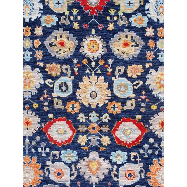 Meet Pasargad Home Oushak Hand-Knotted Wool Area Rug, upholding a timeless, elegant style of design that has been the...