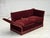 Wood Danish 2-Seater Drop Arm Spanish Sofa in Furniture Velour, 1970s For Sale - Image 7 of 18