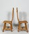 Vintage Brutalist Chairs in Oak from De Puydt, 1970s, Set of 6 For Sale - Image 6 of 16
